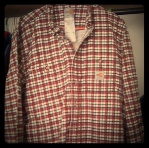 FR Men's Carhartt Plaid Long Sleeve